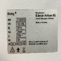 Bbraun Dialog+ Evo - Dialysis image 3